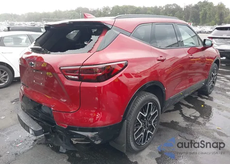 2024 Chevrolet Blazer Awd Rs from USA, damaged, VIN 3GNKBKRSXRS134143